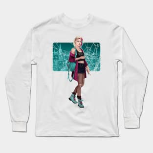 NYC - Teal Long Sleeve T-Shirt